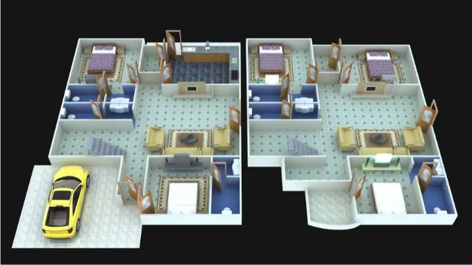 3 BHK Flat for rent in Sector 30, Gurgaon